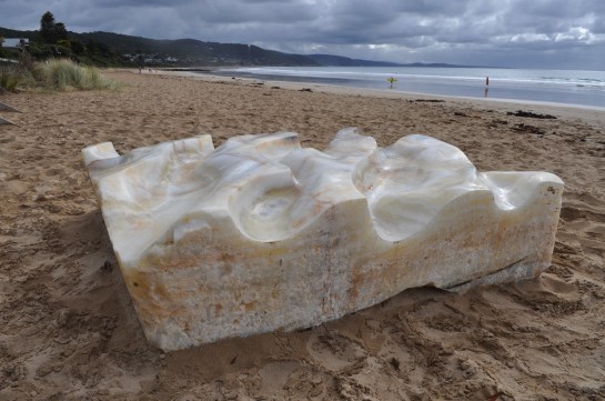 LORNE SCULPTURE BIENNALE  geo geo crystal by mark stoner