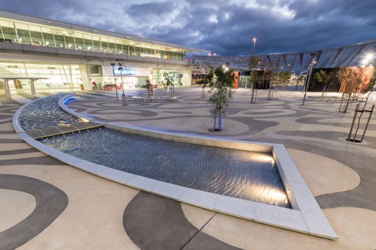 WATERCOURSE at Adelaide International Airport. 